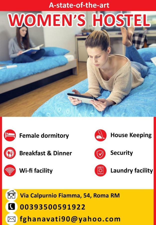 Female Dormitory For Only Female Bed & Breakfast โรม ภายนอก รูปภาพ
